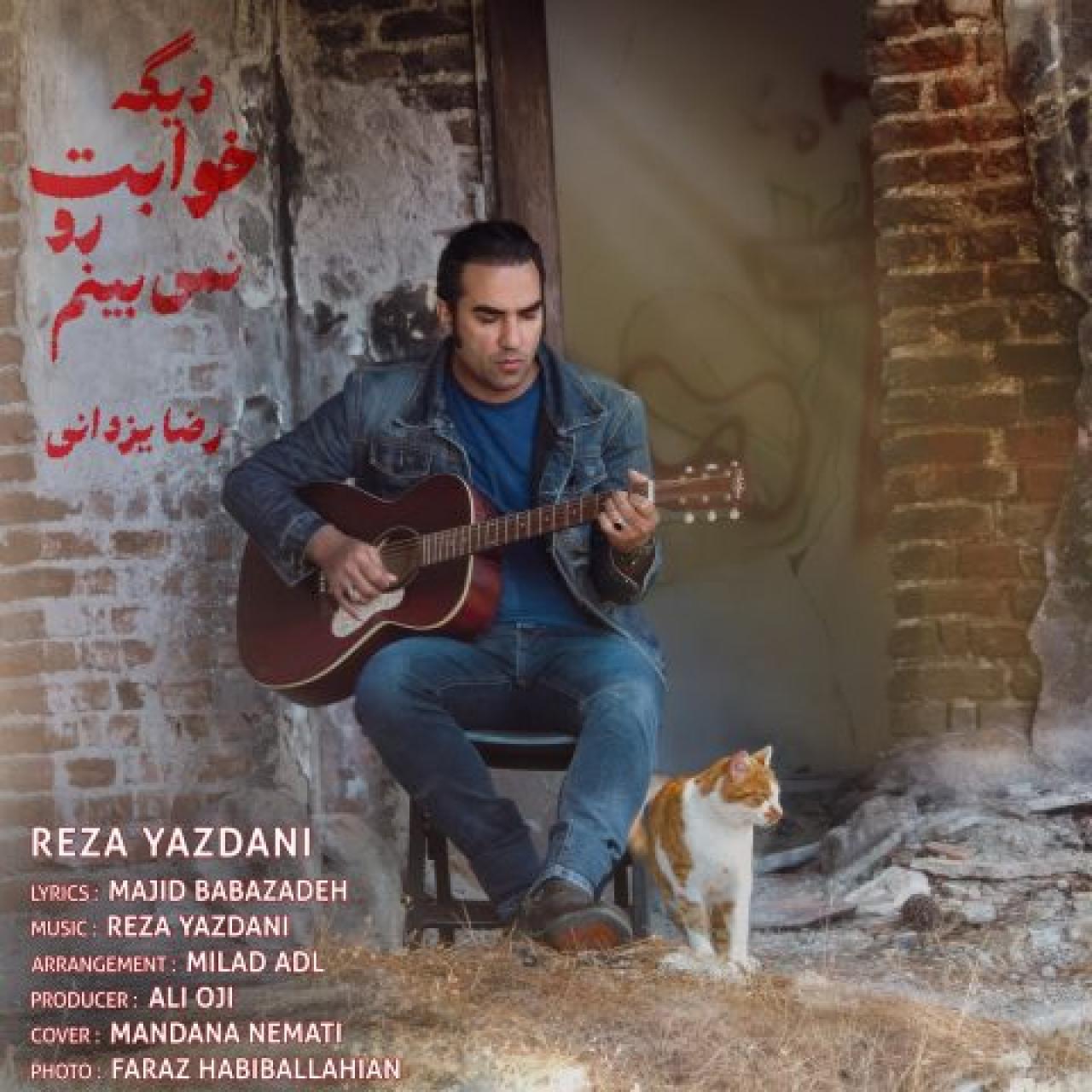 رضا یزدانی - دیگه خوابت رو نمی بینم